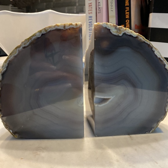Agate Geode Bookends - Picture 10 of 13
